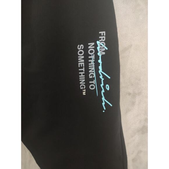 Hoodrich Mens XXL Black Sweatpants Drawstring Pockets- From Nothing To Something - Picture 9 of 11